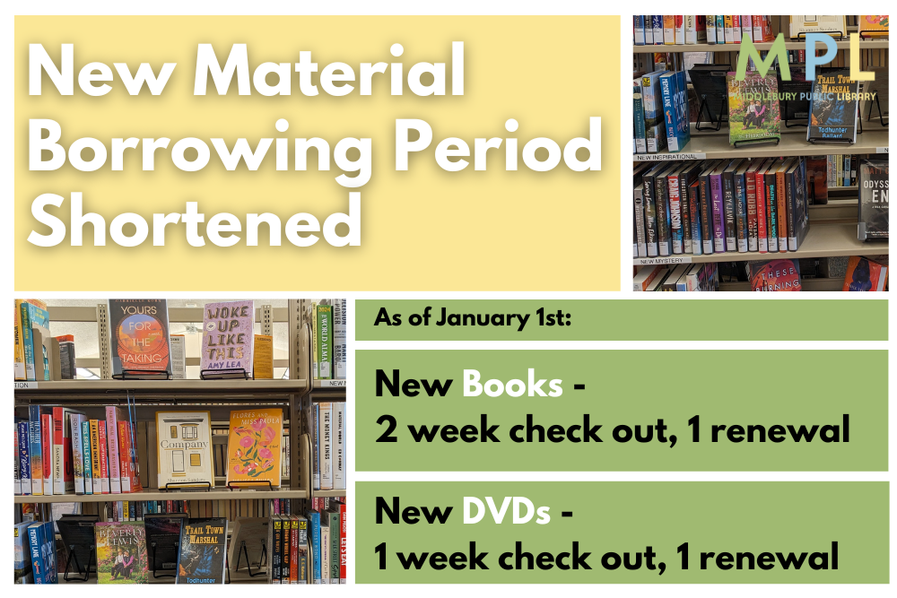 Home Middlebury Public Library